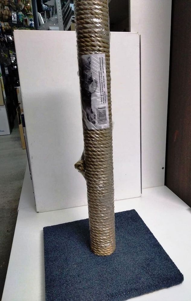 Когтеточка столбик джут 30х30х50