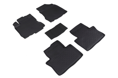 Резиновые коврики с высоким бортом для Renault Koleos 2011-2017 Seintex.85393