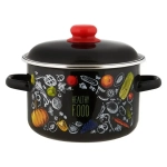 Кастрюля эмал цил Healthy food 2,0л ТМ Appetite