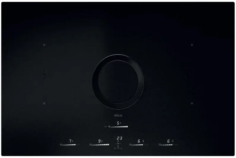 Встраиваемая индукционная варочная панель с вытяжкой Elica NIKOLATESLA SWITCH GLOW RAW BR/A/83-PRF0200583