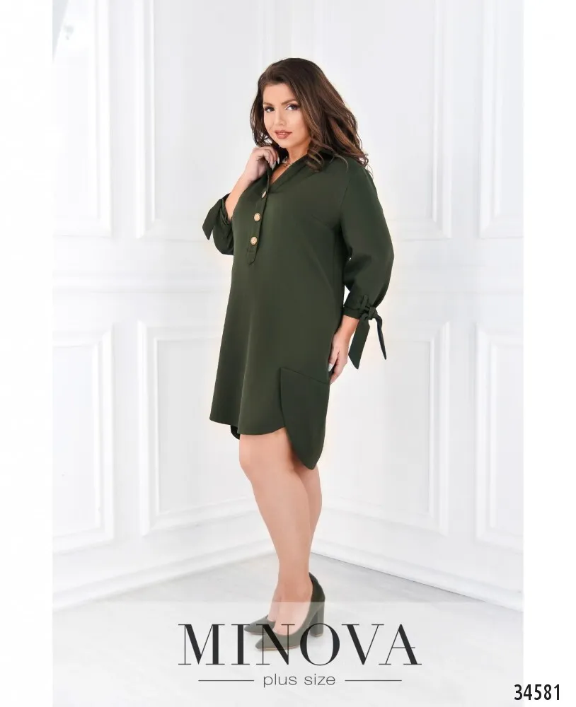 Платье 3127Б-хаки Minova