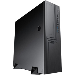 Корпус для компьютера EL555BK PM-300ATX U3.0*2+U2*2+2*combo Audio: fan 9cm; intrusion switch Slim Case [6141876]