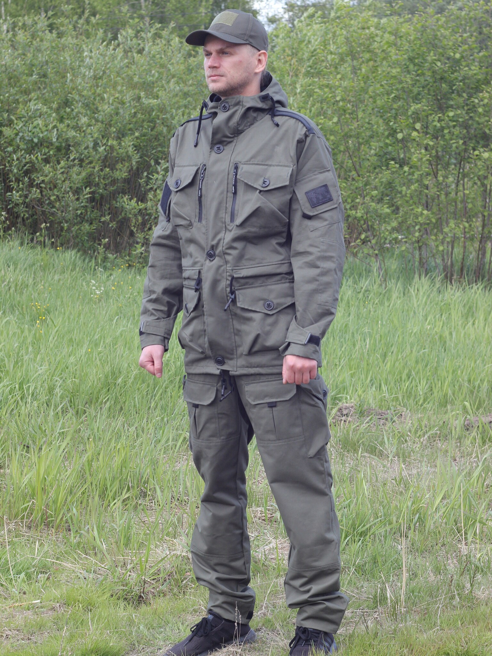 КОСТЮМ ГОРКА 7 ПРЕМИУМ ОЛИВА Х/Б