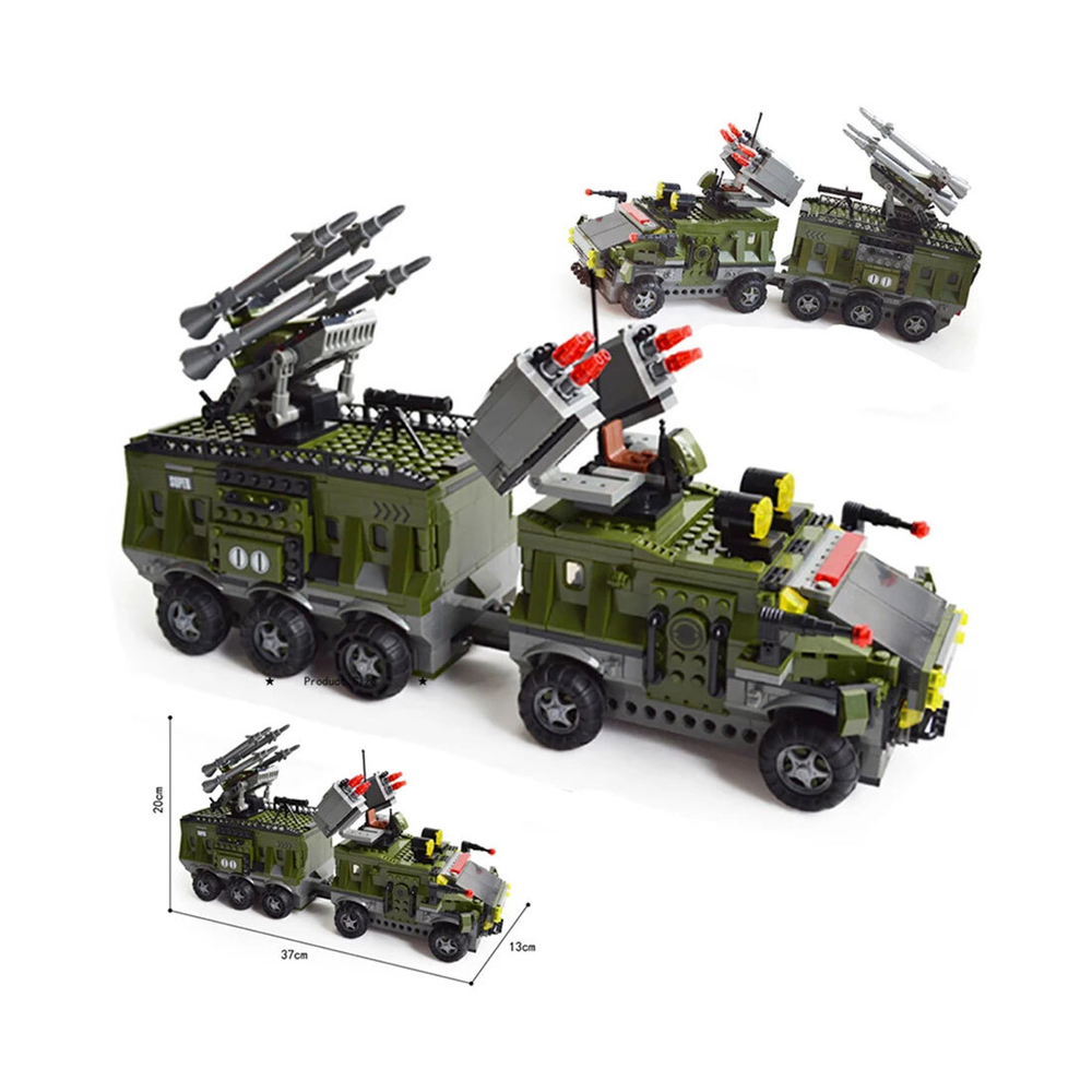 Игровой конструктор Ausini 22704 АРМИЯ (822 детали в наборе)