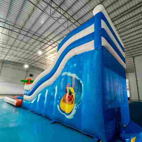 Надувная водная горка с бассейном «Пляжный оазис 3», 13*5*6 м