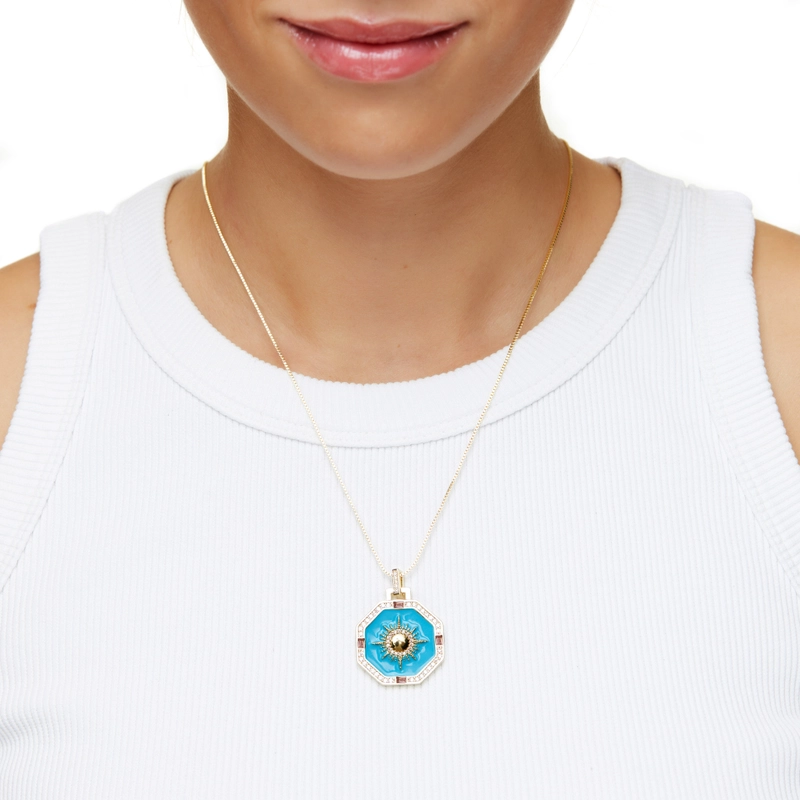 Колье Солнечный Компас