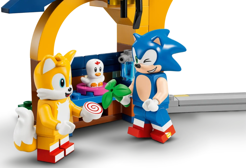 Конструктор LEGO Sonic the Hedgehog 76991 Мастерская Тейлза и самолет "Торнадо"
