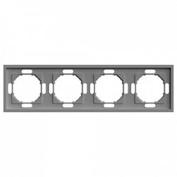 Рамка на 4 поста Stekker Эмили 49965