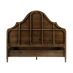 Кровать с деревянным изголовьем "Нова"