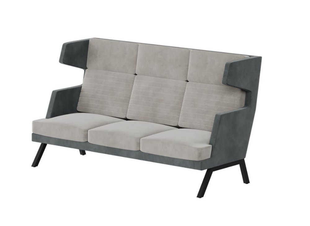 Диван трехместный с высокой спинкой ALD-03 АЛДО