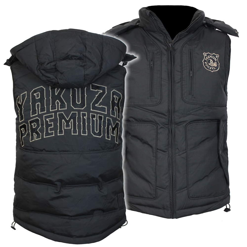 Жилетка черная Yakuza Premium 3760