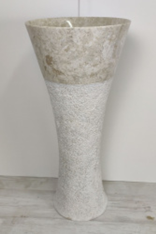Раковина напольная из мрамора Pedestal MN-389 40*40*90