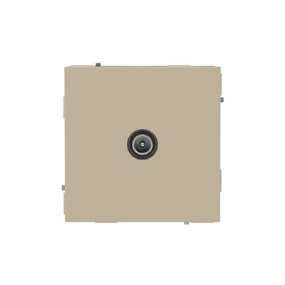 Розетка TV оконечная, KANT, ванильный марципан