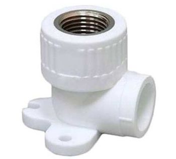 Угол 90° комбинированный ВР с настенным креплением 20 Х1/2