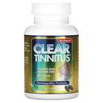 Clear Products, Clear Tinnitus, средство от звона в ушах, 60 капсул