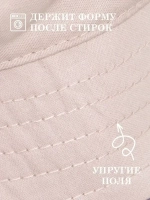 Панама детская летняя на завязках пляжная