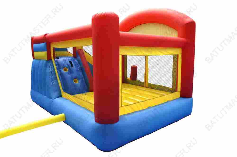 Батут для дачи "Приключение непоседы" 4,05*3,9*2,9 м
