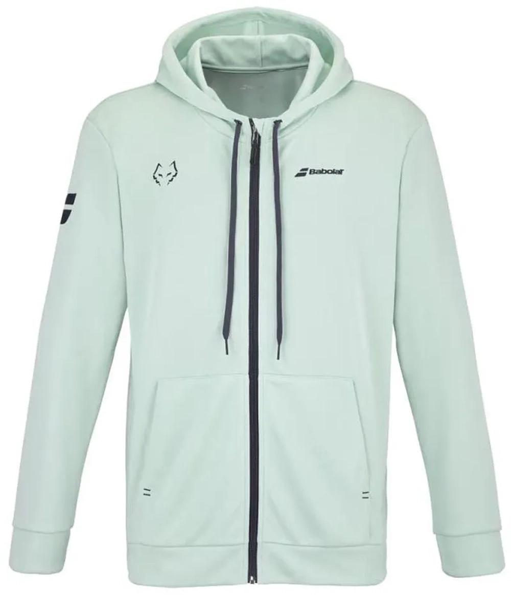 Куртка теннисная Babolat Hood Jacket Lebron - misty jade