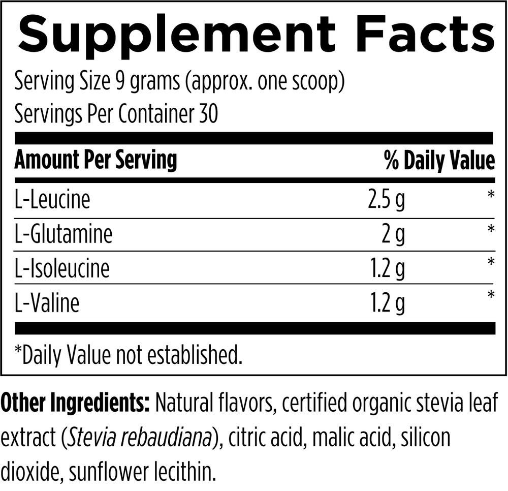 Designs For Health - BCAA Powder 270 gr