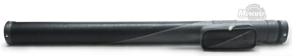 Тубус на 1 кий Меркури DUO (1 карман) (светло-серый/черный)