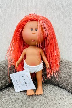 УЦЕНКА13 Кукла Nines виниловая 23см Little Mia Latina без одежды (3199WL8)