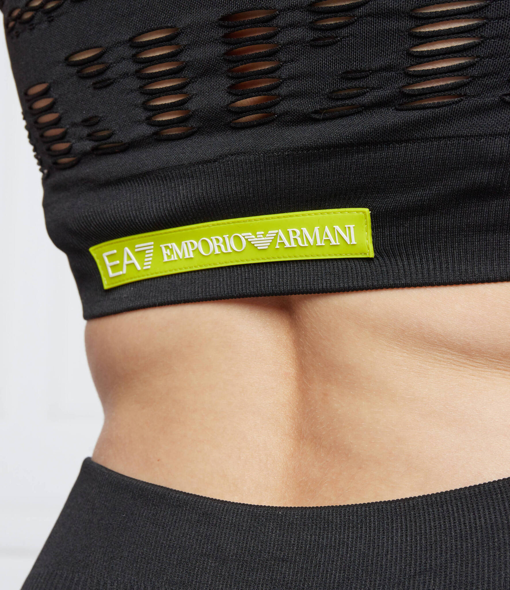 топ EA7 - черный(3LTH51 TJDGZ)