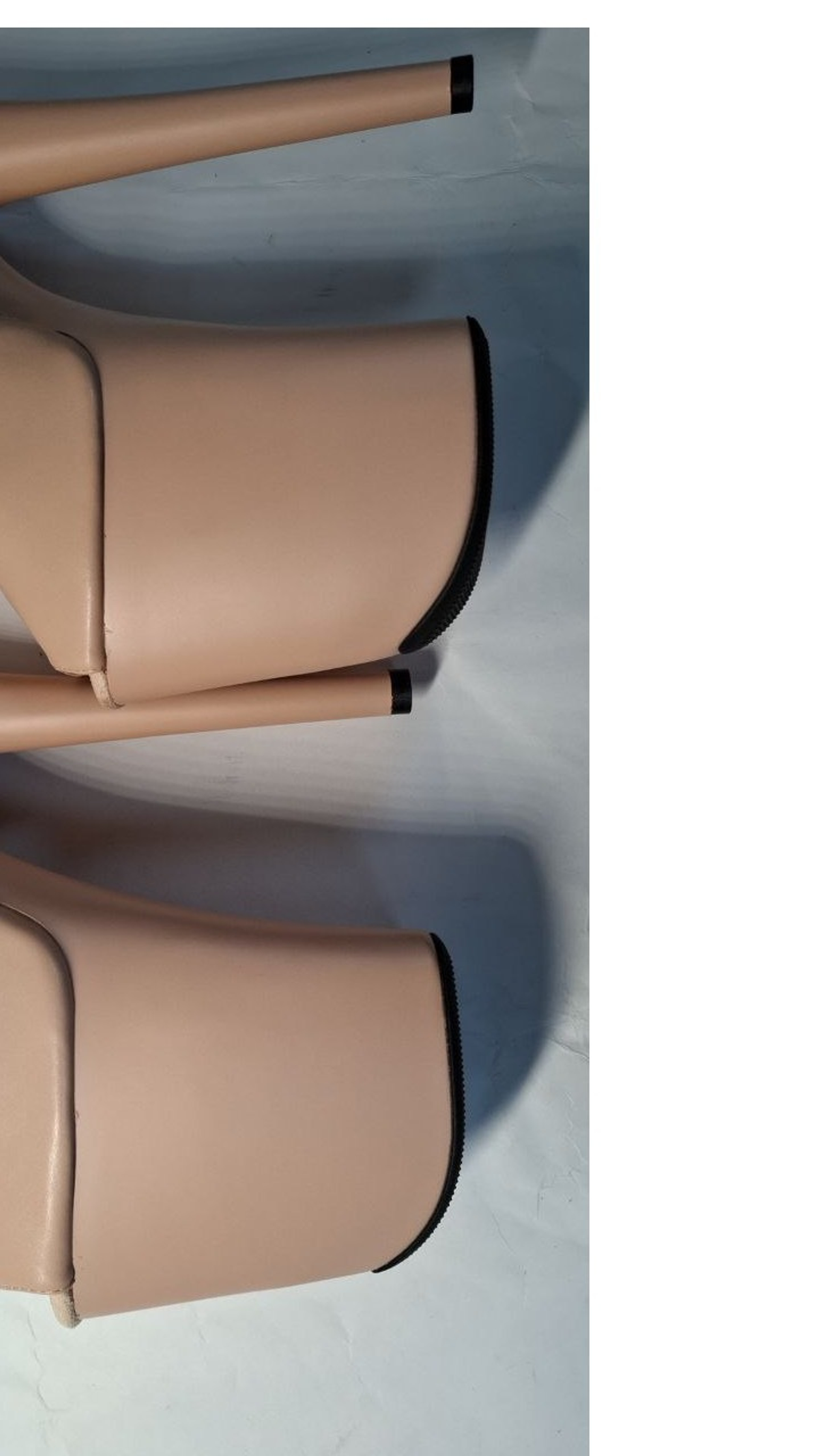 KIKO. Ботильоны тройки. Матовые. Открытые - SHDB-032-3-ekoz-mat-bei-sale37_052