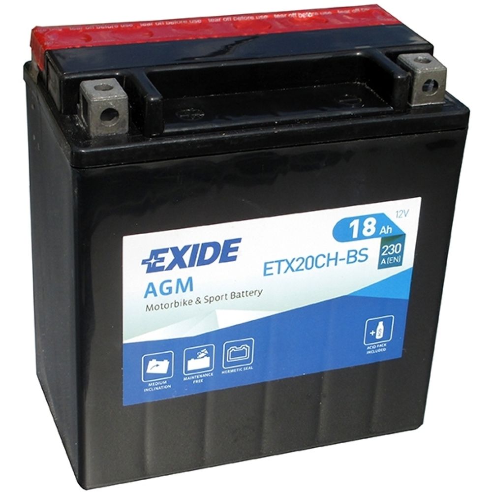 EXIDE ETX20CH-BS аккумулятор