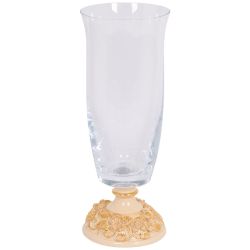 Ваза для цветов Лето с чашей Аура Айвори