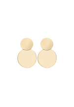 Серьги "Луиза" цвет - золото