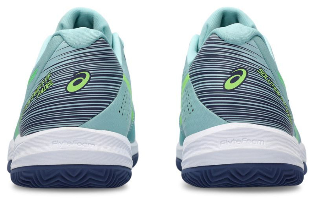 Мужские кросовки для Padel Asics Solution Swift FF Padel - teal tint/electric lime