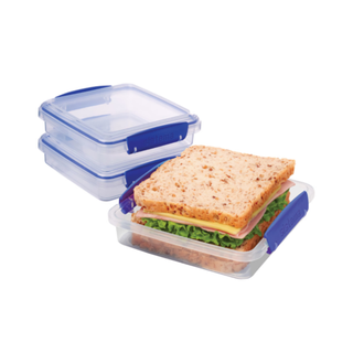 Набор контейнеров для сэндвичей Sistema &quot;KLIP IT&quot; 450мл, 3шт.