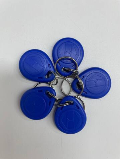 Брелок-ключ EM-Marine, синий, 5 штук