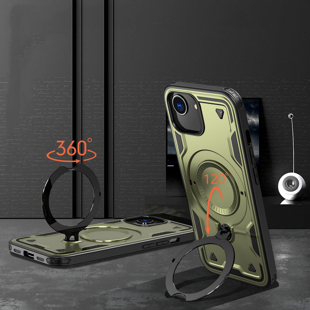 Чехол Magneto Case с кольцом для iPhone 16e