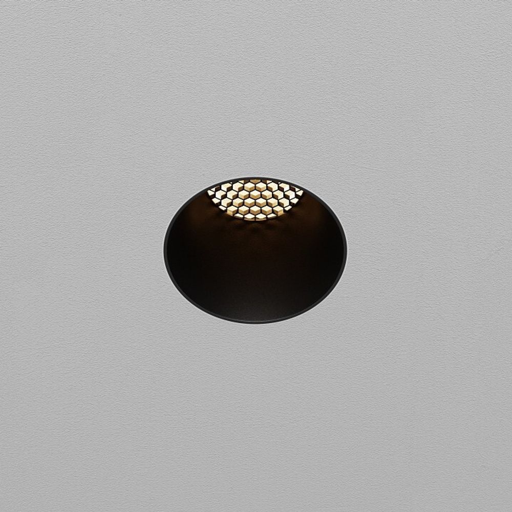 Встраиваемый светильник Maytoni  DL120-10W-3K-TRS-B