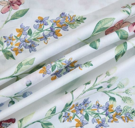 Постельное белье Asabella печатный сатин 1617