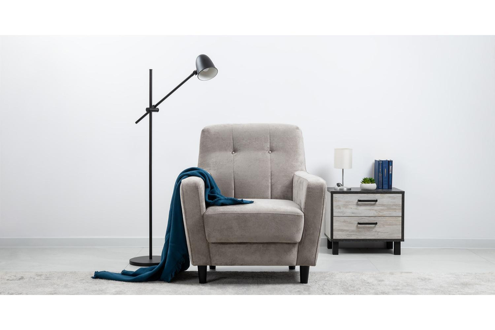 Кресло Арно Серое