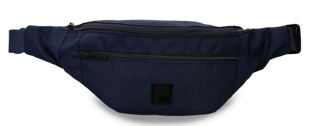 Fila Coated Canvas Double Zipper Waistbag - Purple