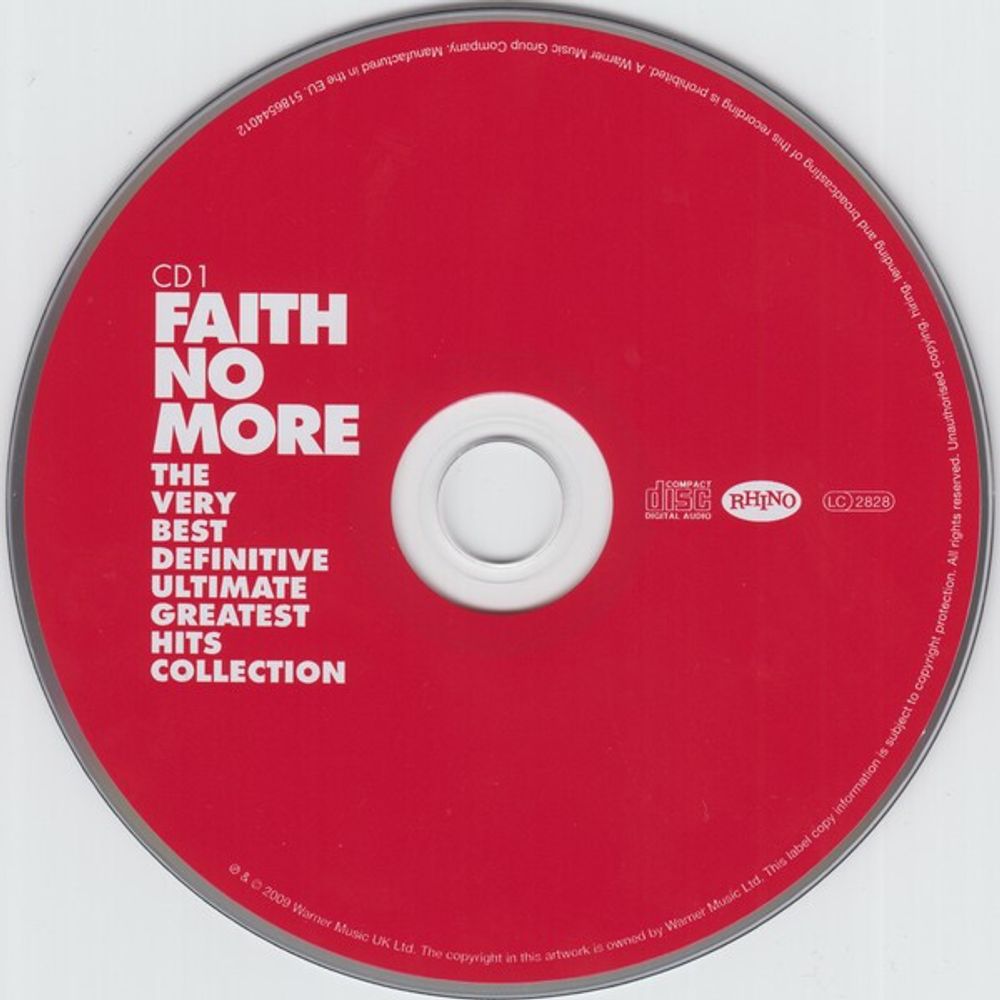 FAITH NO MORE - The Very Best Definitive Ultimate Greatest Hits Collection (2CD) Новый запечатанный музыкальный диск