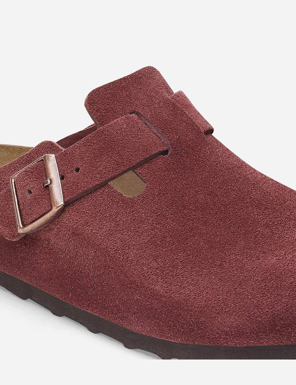 Birkenstock Boston Taupe Clogs "Zinfandel"