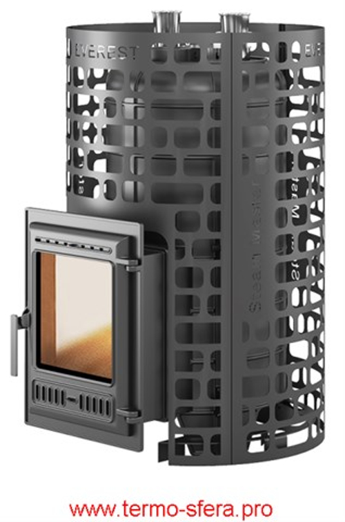 Печь для бани Эверест "Steam Master" 38 (320) ЧУГУН б/в