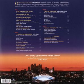 The Three Tenors With Zubin Mehta / The 3 Tenors In Concert 1994 (2LP)