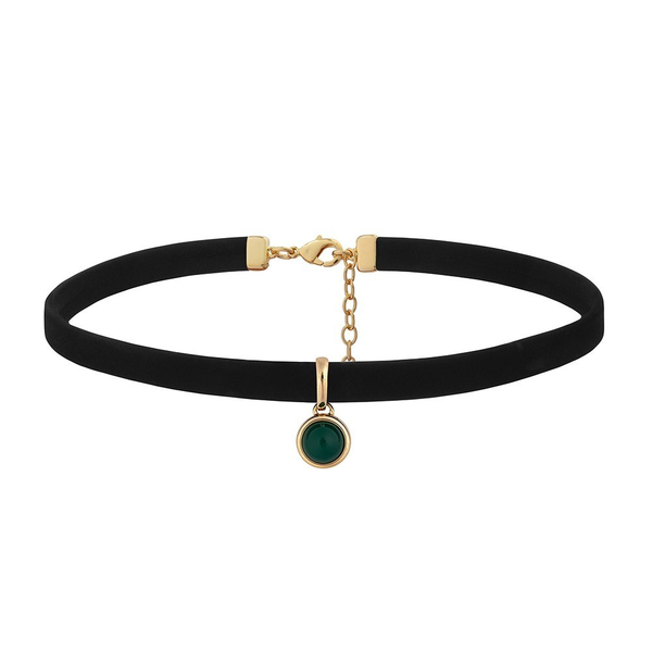 Чокер Possebon Green Agate B0111.17 G/G