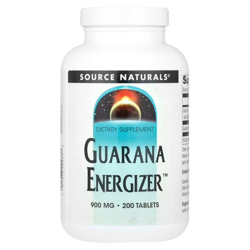 Source Naturals, Guarana Energizer™, 200 таблеток