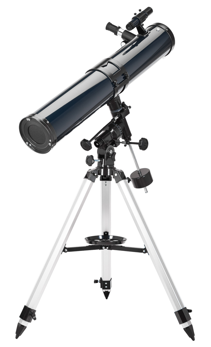 Телескоп Levenhuk Discovery Spark 114 EQ с книгой