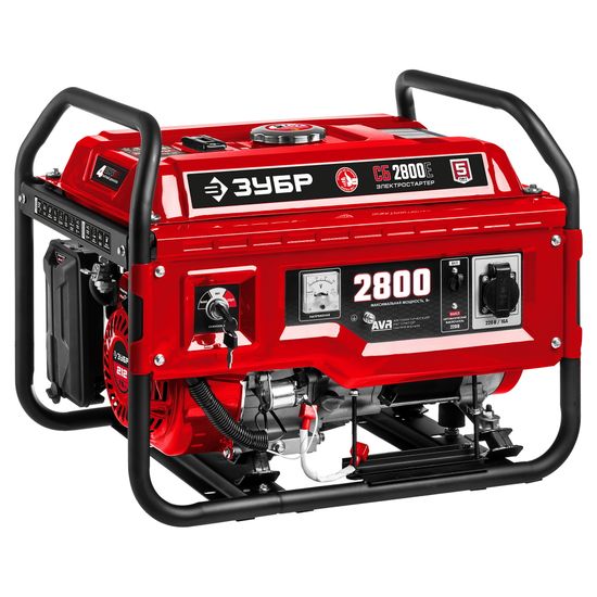 Бензиновый генератор "ЗУБР" СБ-2800Е