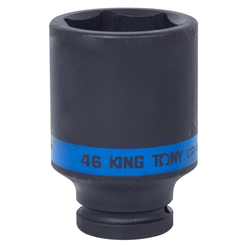 Головка торцевая ударная глубокая шестигранная 3/4&quot;, 46 мм KING TONY 643546M