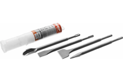 Набор зубил МАСТЕР для перфораторов SDS-Plus (4 шт.) Зубр 29230-H4