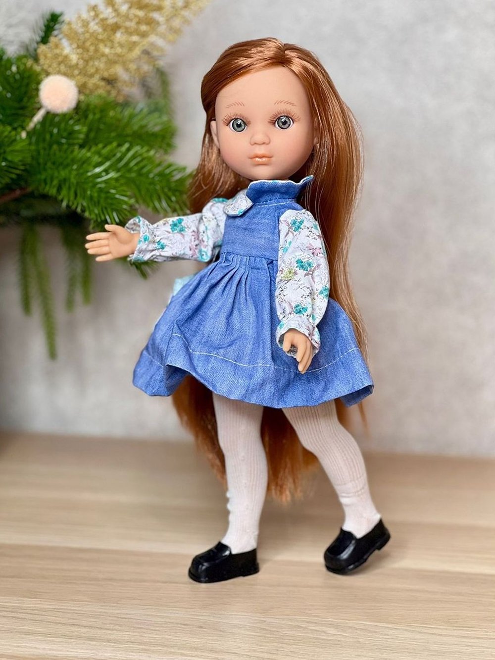 Кукла BERJUAN виниловая 35см Ева (835)