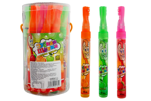 Жидк. конф. спрей "Зубная щетка" 30*20шт 18мл